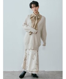 LAGUNAMOON | オーバーVネックニットプルオーバー(ニット/セーター)