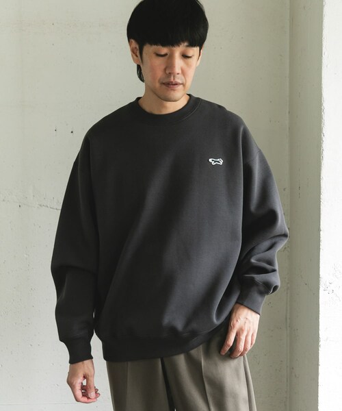 URBAN RESEARCH DOORS（アーバンリサーチドアーズ）の「『XLサイズ/WEB限定』『別注』PENNEYS×DOORS　THE FOX クルーネックスウェット（スウェット・メンズ・BEIGE/ASH/CHARCOAL/RED・M/L/XL）」の8枚目の写真