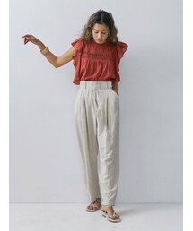 Ungrid | ハイウエストボリュームテーパードパンツ(その他パンツ)