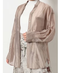 MERCURYDUO | バックタックスキッパーシアーシャツ(シャツ/ブラウス)