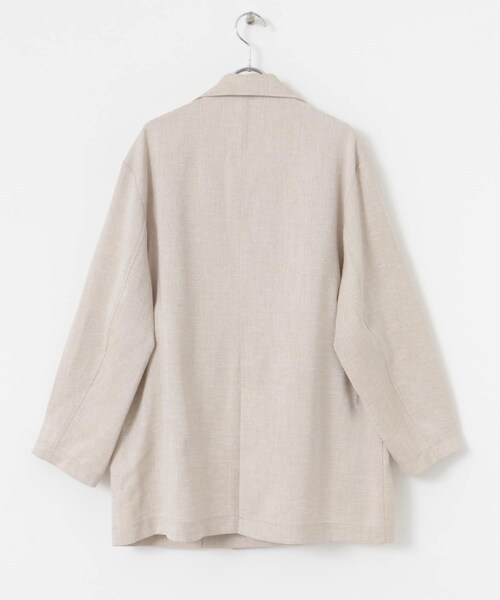 ITEMS URBANRESEARCH（アイテムズ アーバンリサーチ）の「リネンライクジャケット（テーラードジャケット・レディース・L.BEG/BRN・FREE）」の21枚目の写真