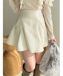 dazzlin | パールラインミニフレアスカート(スカート)