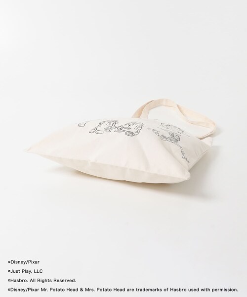 KBF（ケイビーエフ）の「TOYSTORY/トートバッグ（トートバッグ・レディース・IVORY/CHARCOAL・One）」の11枚目の写真
