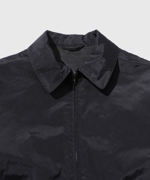 ADAM ET ROPE'（アダムエロペ）の「【blurhms/ブラームス】Poly-Silk Zip Jacket（その他アウター・メンズ・ブラック・2/3/4）」の5枚目の写真