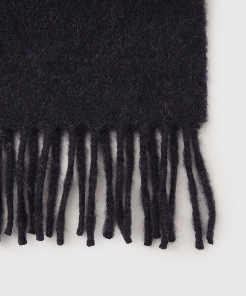 ADAM ET ROPE'（アダムエロペ）の「【Joshua Ellis/ジョシュア エリス】PLAIN（マフラー・メンズ・ブラック/ネイビー/レッド/ワイン・F）」の10枚目の写真