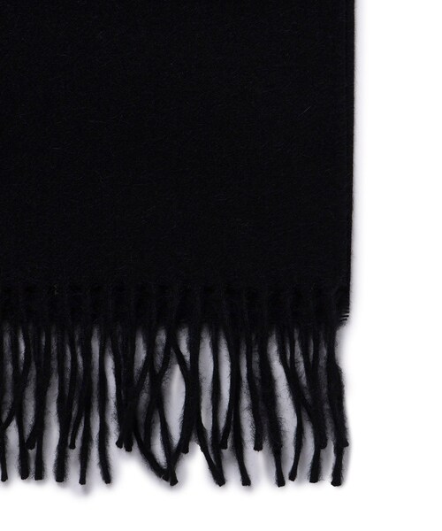 ADAM ET ROPE'（アダムエロペ）の「【BAL/バル】 INOUE BROTHERS BRUSHED SCARF（マフラー・メンズ・ブラック/ホワイト・F）」の7枚目の写真