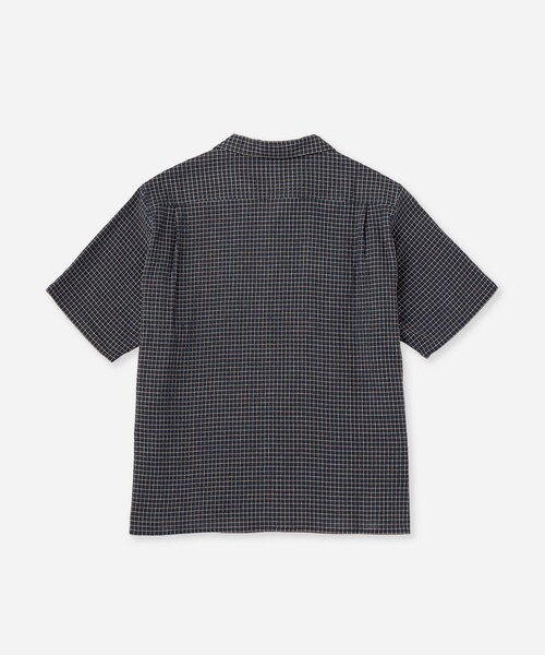 Saturdays NYC(サタデーズ ニューヨークシティ )の「Hester Palaka Shirt(シャツ/ブラウス・レディース・キナリ/オリーブ/ブルー・L/M/S/XL)」の14枚目の写真