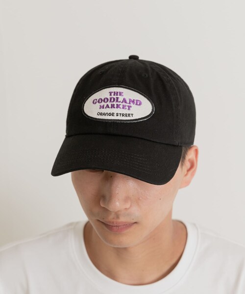 THE GOODLAND MARKET（ザグッドランドマーケット）の「ザ グッドランド マーケット　RE-WAPPEN CAP（キャップ・メンズ・BEIGE/BLACK/WHITE/CHRxPNK/CHRxGRN・FREE）」の13枚目の写真