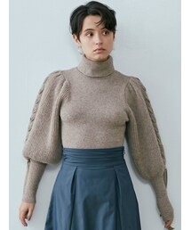 LAGUNAMOON | ハンドステッチテープニットプルオーバー(ニット/セーター)