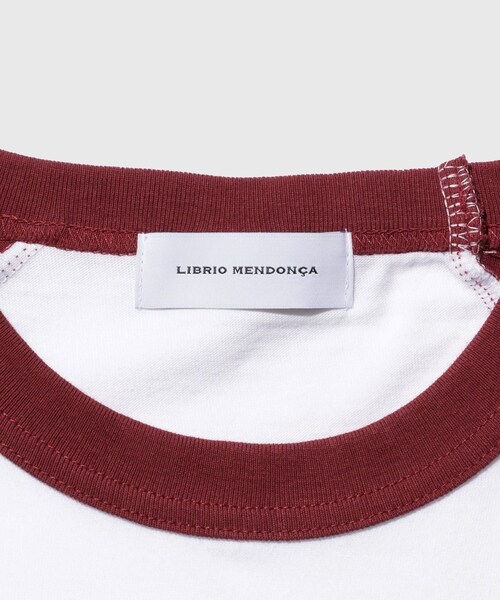 ADAM ET ROPE'(アダムエロペ)の「【LIBRIO MENDONCA/リブリオ メンドンサ】FLOWER PRINTED RAGLAN TEE(Tシャツ/カットソー・メンズ・ブラック/レッド・L/M/S)」の14枚目の写真