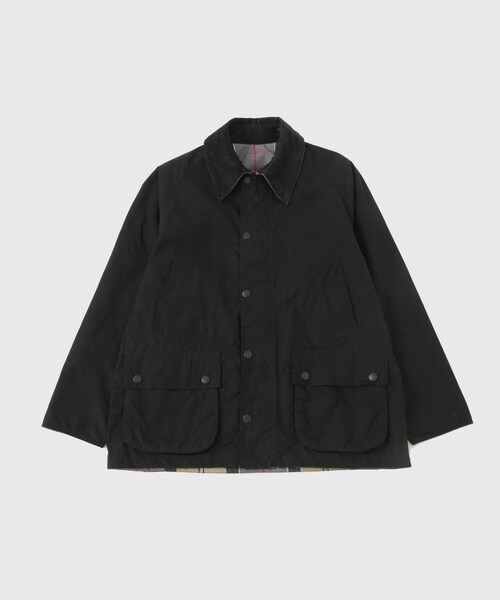 ADAM ET ROPE'（アダムエロペ）の「《別注》【Barbour/バブアー】BEDALE CLASSIC リバーシブルブルゾン / ブルガリア製（ブルゾン・メンズ・ブラック・L/M/S/XL）」の13枚目の写真