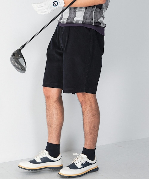 URBAN RESEARCH Sonny Label（アーバンリサーチサニーレーベル）の「OOPS　コーデュロイショーツ（その他パンツ・メンズ・BLACK/BEIGE/NAVY・M/L/XL）」の3枚目の写真