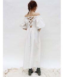 EVRIS | バックリボンロングワンピース(ワンピース)