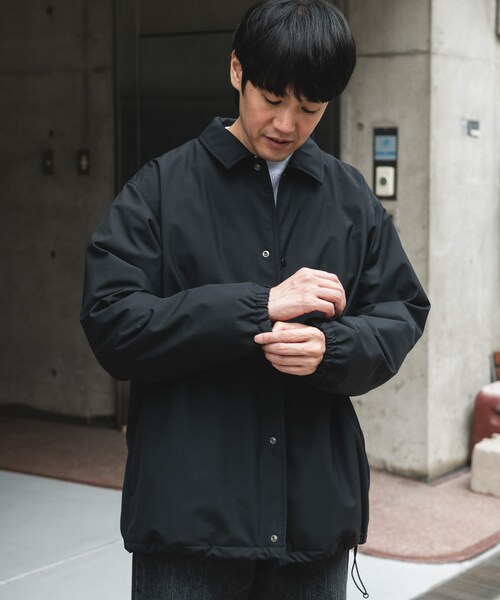 URBAN RESEARCH DOORS(アーバンリサーチドアーズ)の「『撥水/防風』ウールブレンドラミネート 中綿ブルゾン(ブルゾン・メンズ・BROWN/BLACK・M/L)」の15枚目の写真
