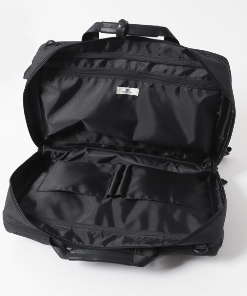 RODE SKO（ロデスコ）の「撥水タック3WAYリュックサック（バックパック/リュック・メンズ・BLACK/CHARCOAL・one）」の16枚目の写真