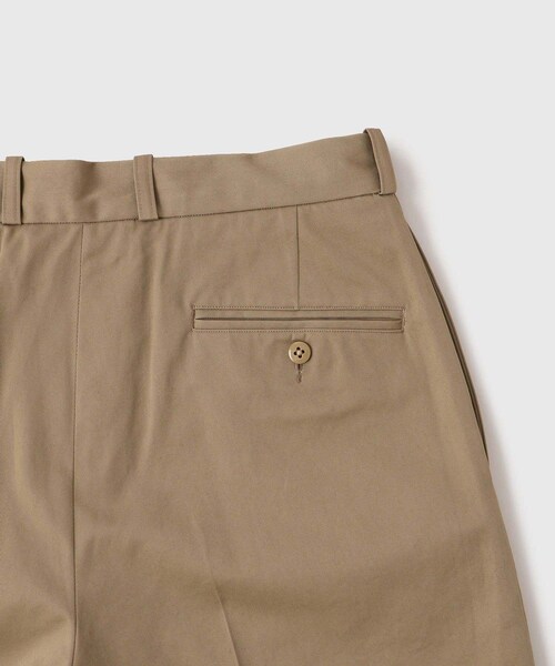 ADAM ET ROPE'(アダムエロペ)の「【blurhmsROOTSTOCK/ブラームスルーツストック】2046D Chino Pants(チノパンツ・メンズ・ブラック/ベージュ・2/3)」の11枚目の写真
