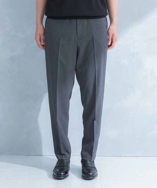 URBAN RESEARCH DOORS(アーバンリサーチドアーズ)の「LIFE STYLE TAILOR リネンライクコンフォータブルパンツ(スラックス・メンズ・BLUE NAVY/GRAY/OLV BROWN・S/M/L/XL)」の13枚目の写真