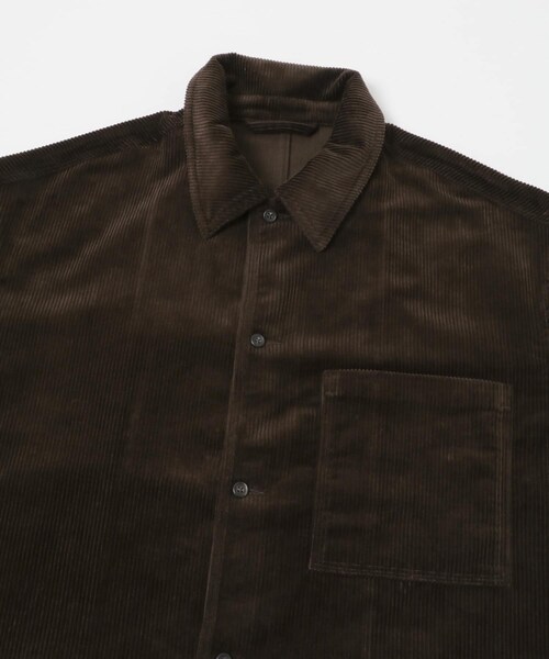 URBAN RESEARCH DOORS(アーバンリサーチドアーズ)の「FORK&SPOON コーデュロイカバーオールジャケット(カバーオール・メンズ・ECRU/CHARCOAL/BROWN・4/5)」の16枚目の写真