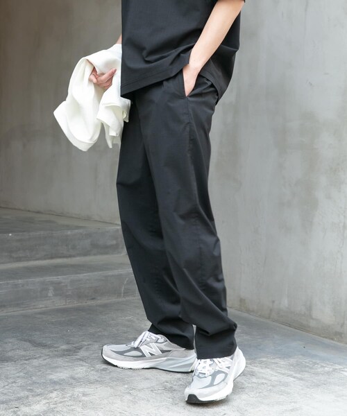 URBAN RESEARCH DOORS（アーバンリサーチドアーズ）の「FORK&SPOON　TEC LINENパンツ（その他パンツ・メンズ・LIGHT GRAY/BLACK/DARK BLUE・4/5）」の9枚目の写真