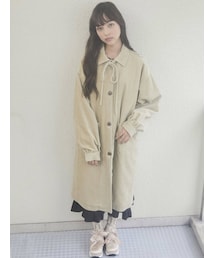 merry jenny | コールリボンステンカラーコート(ステンカラーコート)