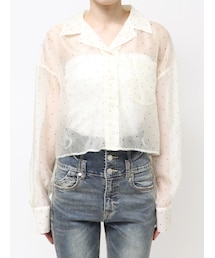 EMODA | エアリーショートシャツ(シャツ/ブラウス)