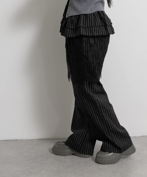 THE GOODLAND MARKET（ザグッドランドマーケット）の「old honey　49°C pants（その他パンツ・レディース・02black/01D.gray・FREE）」の5枚目の写真