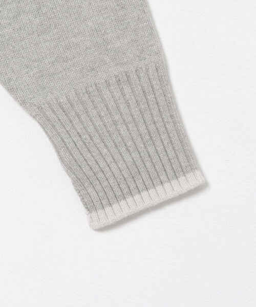 URBAN RESEARCH ROSSO（アーバンリサーチロッソ）の「『WEB/一部店舗限定』エクストラファインシームデザインニット（ニット/セーター・レディース・PEARLWHITE/LEMON/BABY PINK/LOYAL BLUE/GRAY×WH/BROWN×RED・FREE）」の20枚目の写真