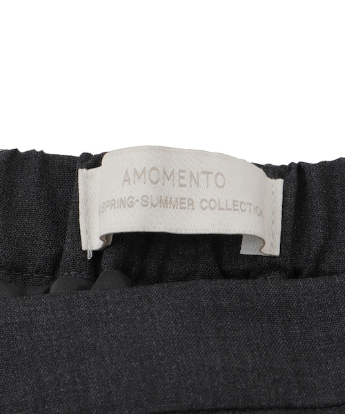 ADAM ET ROPE'(アダムエロペ)の「【AMOMENTO(アモーメント)】PLEATED WOOL CULOTTE(スカート・レディース・グレー・0/1)」の10枚目の写真