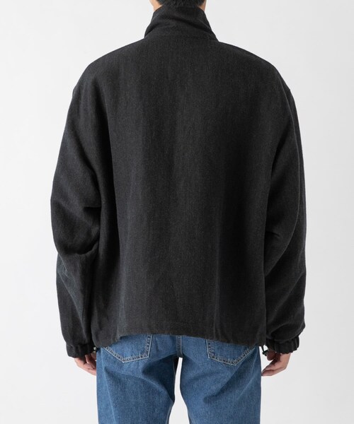 URBAN RESEARCH（アーバンリサーチ）の「new basic Wool/Linen Track Jacket（ブルゾン・メンズ・CHARCOAL/NAVY ST・M/L）」の7枚目の写真