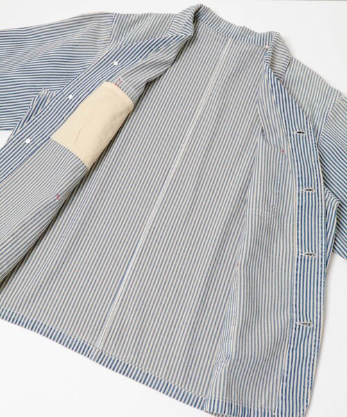 URBAN RESEARCH Sonny Label（アーバンリサーチサニーレーベル）の「BIG MAC　DENIM COVERALL（デニムジャケット・メンズ・HICKORY・M/L）」の6枚目の写真