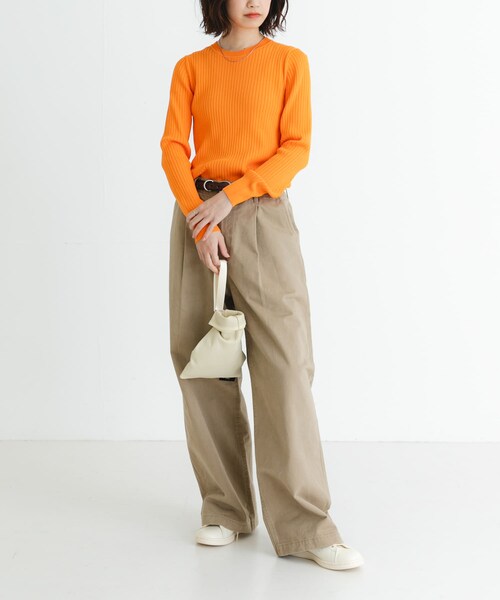 URBAN RESEARCH(アーバンリサーチ)の「ITTI ANNIE SMALL RICE BAG(ハンドバッグ・レディース・black/ivory・FREE)」の9枚目の写真