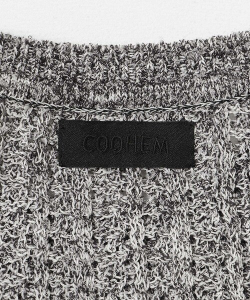 THE GOODLAND MARKET（ザグッドランドマーケット）の「米富繊維　SHADOW STRIPE KNIT ONE-PIECE（ワンピース・レディース・64BLACK/01MONO・FREE）」の15枚目の写真