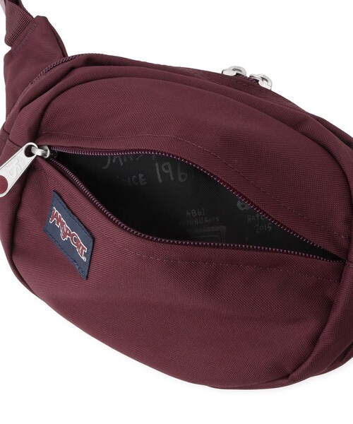 ROPE' PICNIC(ロペピクニック)の「【JANSPORT/ジャンスポーツ】FIFTH AVENUE(ボディバッグ/ウエストポーチ・レディース・ブラック/ワイン・F)」の18枚目の写真