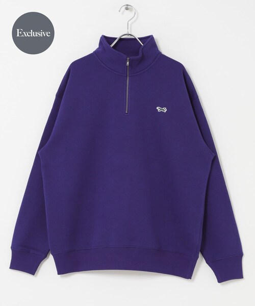 URBAN RESEARCH DOORS(アーバンリサーチドアーズ)の「『別注』PENNEYS×DOORS THE FOX ハーフジップスウェット(スウェット・メンズ・ASH GRAY/CHARCOAL/PURPLE・M/L/XL)」の20枚目の写真