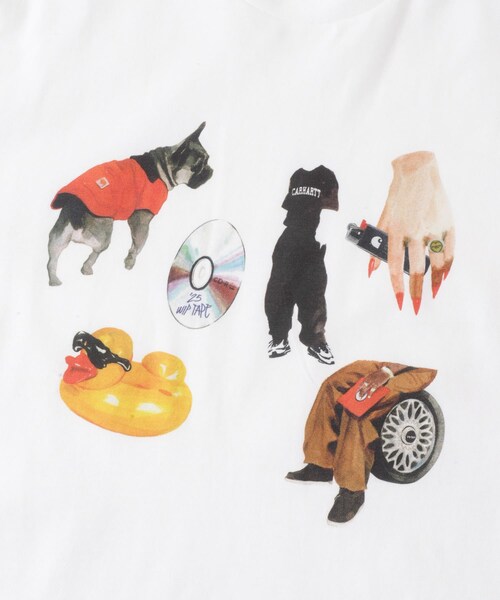URBAN RESEARCH Sonny Label（アーバンリサーチサニーレーベル）の「carhartt　JACOB ROCHESTER T-SHIRTS（Tシャツ/カットソー・メンズ・White/Black・M/L）」の5枚目の写真