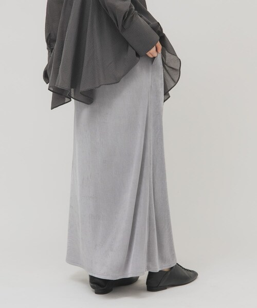 KBF（ケイビーエフ）の「シャイニーイージースカート（スカート・レディース・GRAY/BROWN/BLACK・One）」の15枚目の写真