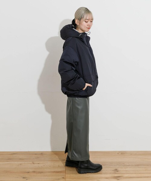 THE GOODLAND MARKET（ザグッドランドマーケット）の「Abode of Snow　AOS-Lhotse Down Jacket（その他アウター・レディース・Navy・2/4）」の21枚目の写真