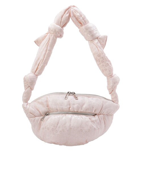 merry jenny（メリージェニー）の「mocomoco body bag（ボディバッグ/ウエストポーチ・レディース・アイボリー/ブラック/ピンク/ブルー・F）」の4枚目の写真