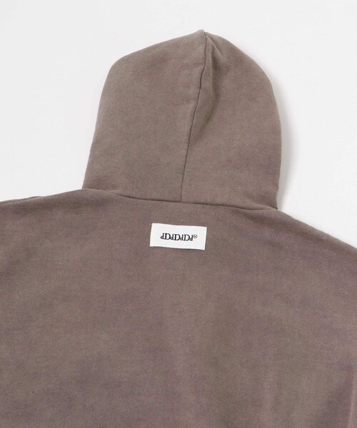 URBAN RESEARCH（アーバンリサーチ）の「dDdDdDd　FADE HALFZIP HOODIE SWEAT（パーカー・メンズ・GRAY/WHITE/BLACK/NAVY・S/M/L/XL/XXL）」の19枚目の写真