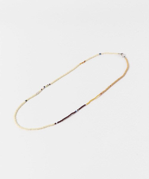 URBAN RESEARCH（アーバンリサーチ）の「FOLK/N　beads multi necklace（ネックレス・レディース・BEIGE2/WHITE/DARK GREY/LT.BEIGE/TURQUOISE1/GREEN2/TURQOISE2・-）」の13枚目の写真