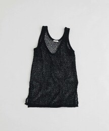 LAATO | tulle mesh knit tank(ニット/セーター)