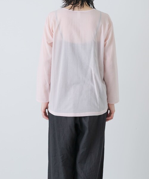 かぐれ（カグレ）の「Yoli　SIMPLE BLOUSE（シャツ/ブラウス・レディース・O WHITE/BLACK/YELLOW/PINK・1）」の16枚目の写真