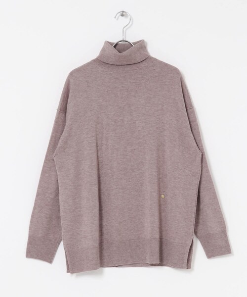 URBAN RESEARCH ROSSO（アーバンリサーチロッソ）の「F by ROSSO　ウォッシャブル抗ピルタートルニット（ニット/セーター・レディース・BEIGE/YELLOW/RED/NAVY・Free）」の13枚目の写真