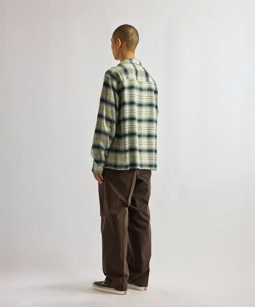 Saturdays NYC（サタデーズ ニューヨークシティ ）の「Marco Vintage Check LS Open Collar Shirt（シャツ/ブラウス・レディース・キナリ/ブルー・L/M/S/XL）」の22枚目の写真