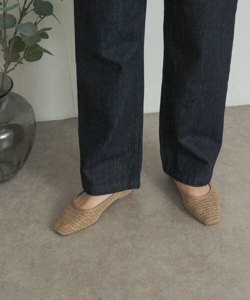 URBAN RESEARCH DOORS(アーバンリサーチドアーズ)の「メッシュフラットパンプス(パンプス・レディース・BEIGE/BLACK・36/37/38)」の11枚目の写真