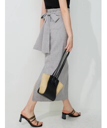 MERCURYDUO | ステッチデザインストレッチタイトスカート(スカート)
