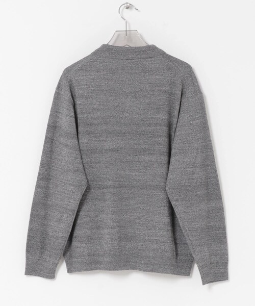 URBAN RESEARCH(アーバンリサーチ)の「ATON C/W BOUCLE POLO CARDIGAN(ニット/セーター・メンズ・TOP GRAY/BROWN/YELLOW・4/6)」の10枚目の写真