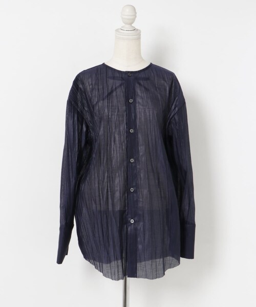 THE GOODLAND MARKET（ザグッドランドマーケット）の「&her　Washer Multi Shirts（シャツ/ブラウス・レディース・PINK/WHITE/NAVY・one）」の15枚目の写真