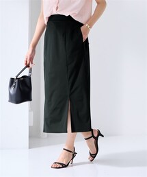 nissen | 涼しい爽快スカート（接触冷感・イージーケア・UVカット・ストレッチ）＜大きいサイズ有＞(スカート)