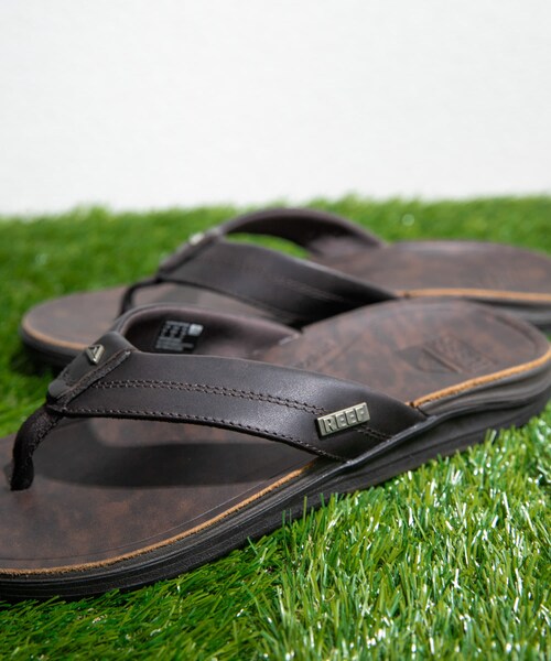 URBAN RESEARCH Sonny Label（アーバンリサーチサニーレーベル）の「REEF　LEATHER OFFSHORE（サンダル・メンズ・BROWN・26/27/28）」の4枚目の写真